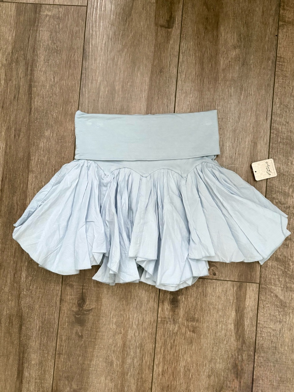 NWT Free People Emme Foldover Mini Skirt